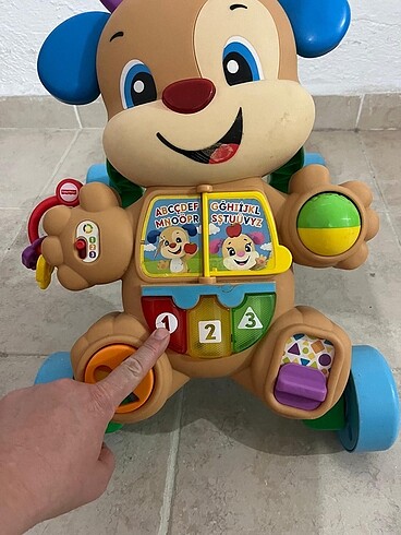 Fisher price eğitici yürüteç