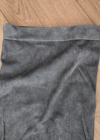 Mavi Denim Midi Etek - Görsel 5