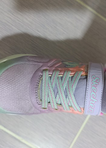 35 Beden Skechers Kız Çocuk Pembe Bağcıksız Spor Ayakkabı