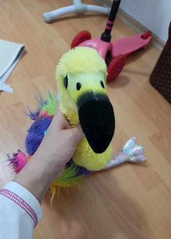Renkli Peluş Oyuncak Devekuşu - Görsel 3