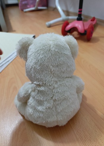 Beyaz Peluş Ayıcık Oyuncak - Görsel 2