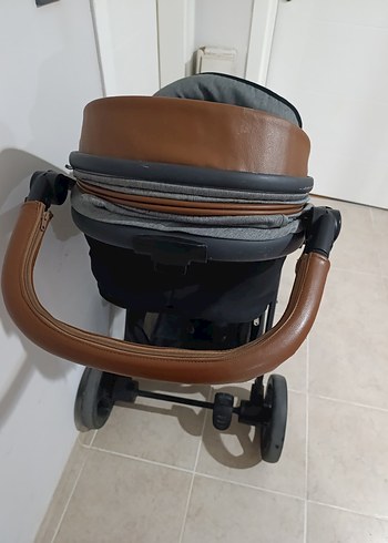 Kraft Bebek Arabası Gri ve Kahverengi - Görsel 7