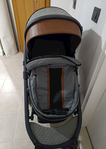 Kraft Bebek Arabası Gri ve Kahverengi - Görsel 6