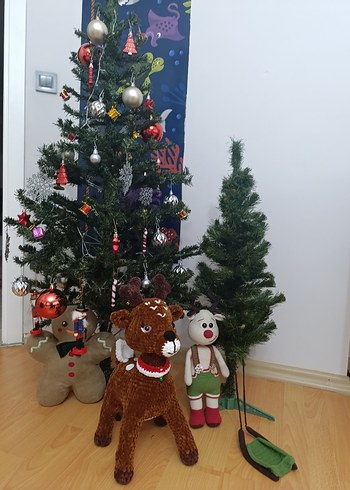 Kahverengi Yumuşak Oyuncak Geyik - Görsel 3