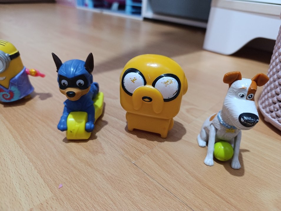 Renkli Karakter Aksiyon Figürleri Seti 10 adet - Görsel 4