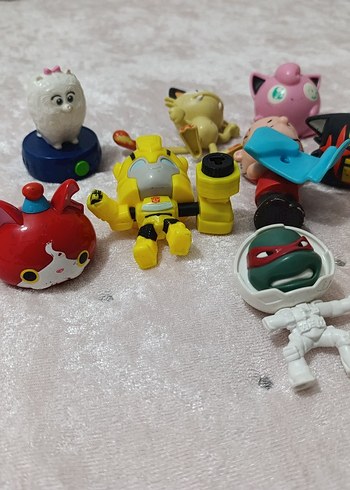 Renkli Çoklu Aksiyon Figürleri Seti - Görsel 2