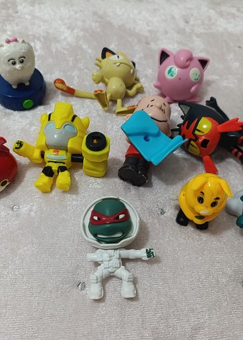 Renkli Çoklu Aksiyon Figürleri Seti - Görsel 4