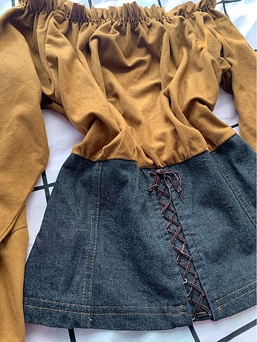 Vintage Gotic y2k Bluz - Görsel 2