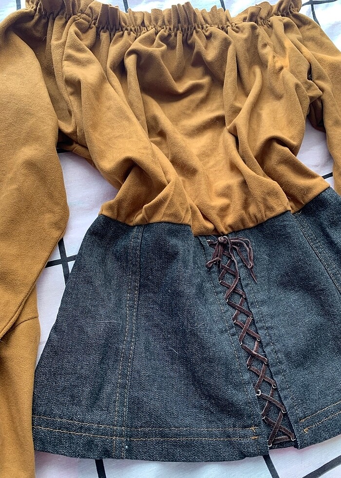 Vintage Gotic y2k Bluz - Görsel 2