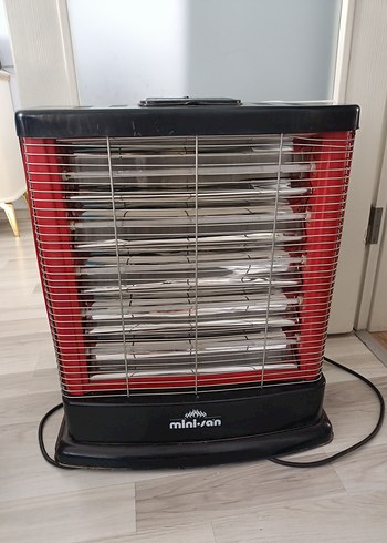 Minl-san Kırmızı Elektrikli Isıtıcı