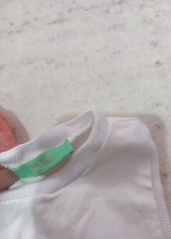 Beyaz Pamuklu krop - Görsel 7