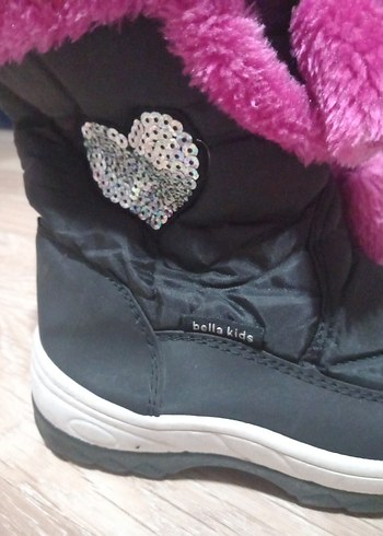 Pembe Kürklü Kız Botları - Görsel 4