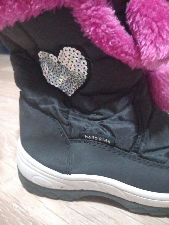 Pembe Kürklü Kız Botları - Görsel 4