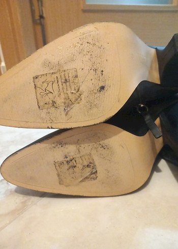 Deri Dizüstü  Stiletto Çizme - Görsel 4