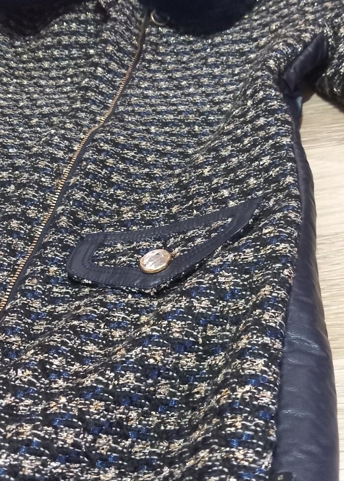 kürk detaylı kaban - Görsel 2