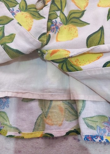 Sarı Bohem Midi Elbise - Görsel 6