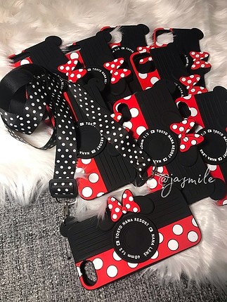 Mickey Mause Askılı iPhone Kılıf