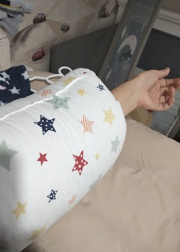 Pastel Renkli Çok Amaçlı Emzirme Destek Yastığı - Görsel 3