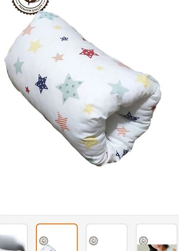 Pastel Renkli Çok Amaçlı Emzirme Destek Yastığı - Görsel 2