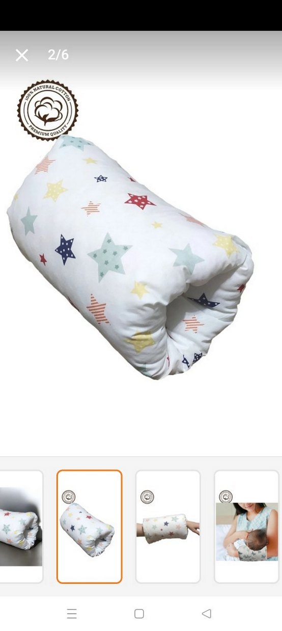 Pastel Renkli Çok Amaçlı Emzirme Destek Yastığı - Görsel 2