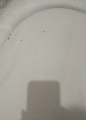 Gri panda Desenli Bebek Yatak Minderi babynest - Görsel 3