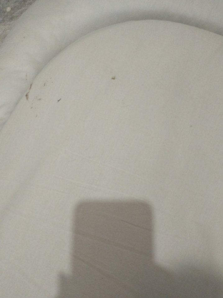 Gri panda Desenli Bebek Yatak Minderi babynest - Görsel 3