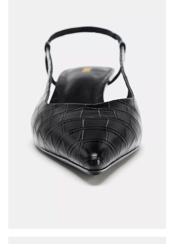 Siyah Tokalı Stiletto - Görsel 2