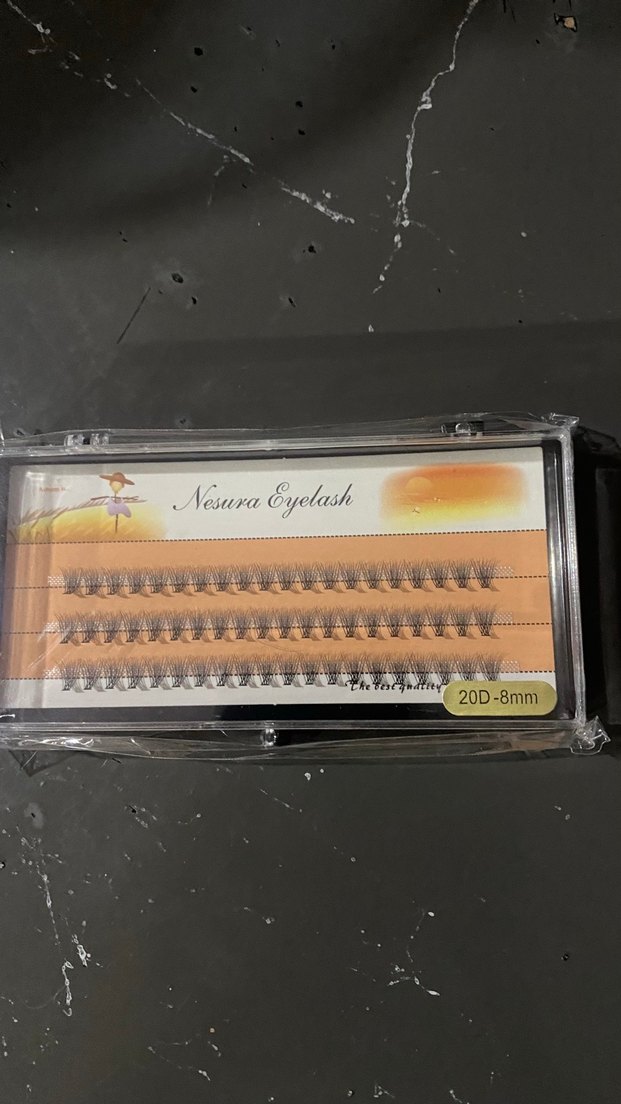 Camel Renkli Hafif Takma Kirpikler - Görsel 3