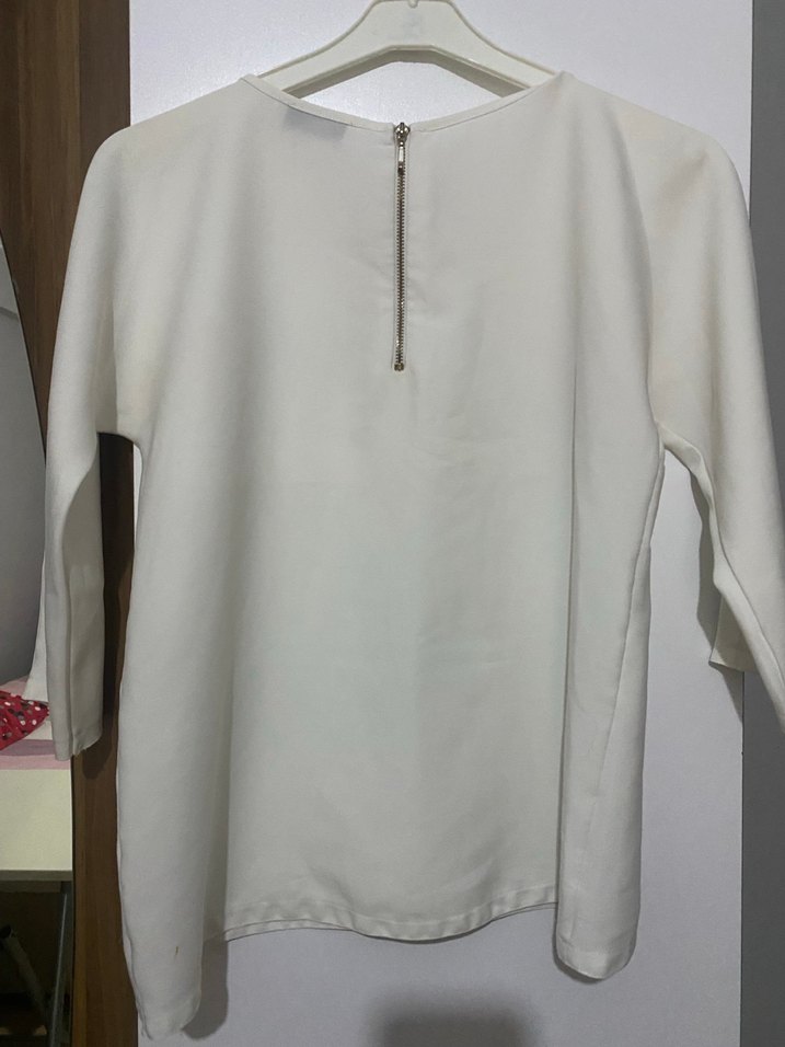 Adil ışıkSaten Bluz - Görsel 4