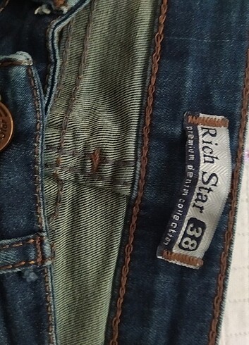 38 Beden lacivert Renk Kot pantolon 