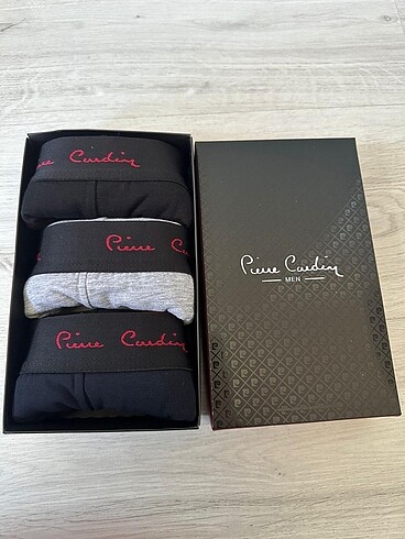 s/m Beden Pierre cardin ve calvın 3 lü boxer