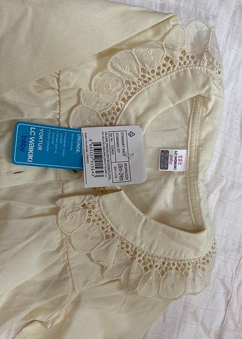 Kız Çocuk Düğmeli Pamuklu Uzun Kollu Gömlek - Görsel 2