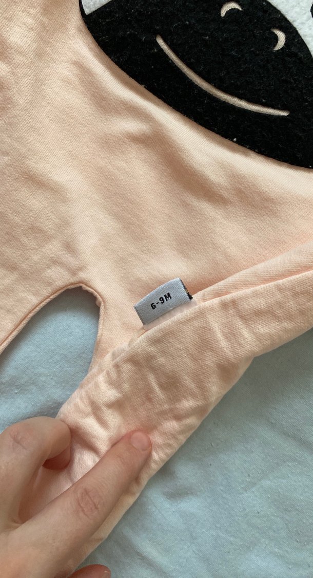 Pembe Zebra Desenli Fırfırlı Bebek Tulum - Görsel 3