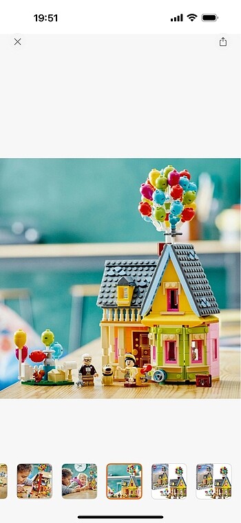Beden Lego 43217 Disney Pixar Yukarı Bak Evi