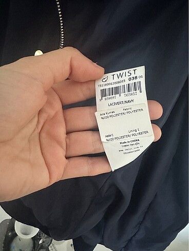 38 Beden Twist süet ceket