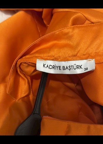 Abiye Turuncu elbise