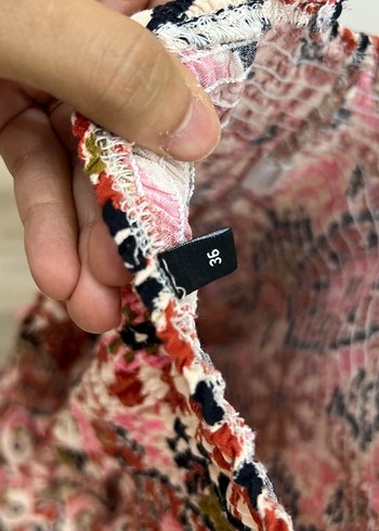 Trendyol & Milla Bohem Çok Renkli Mini Askılı Elbise