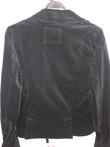 Mavi Jeans Siyah kadife bayan ceket