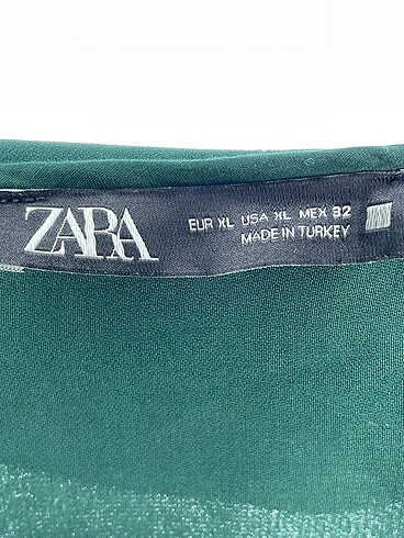 xl Beden yeşil Renk Zara Kısa Elbise %70 İndirimli.