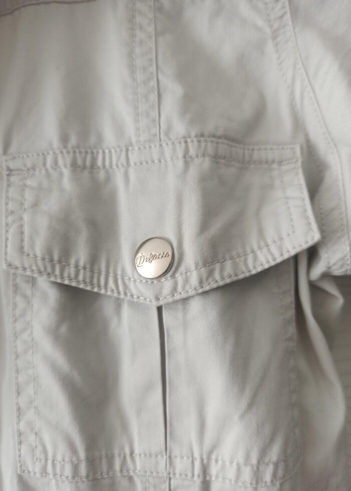 Krem renkli elbise  - Görsel 5