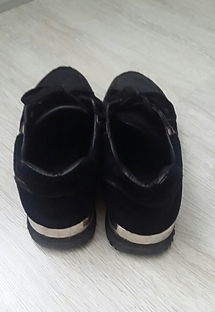 38 Beden siyah deri ayakkabı 