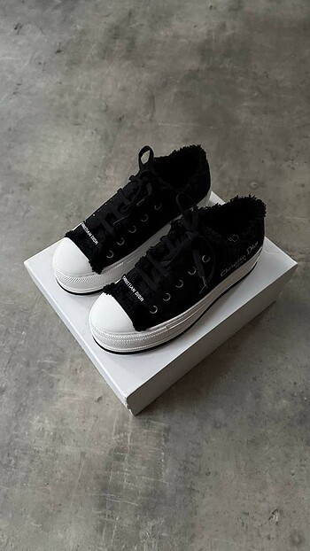 39 Beden Dior Kadın Siyah Sneaker Platform