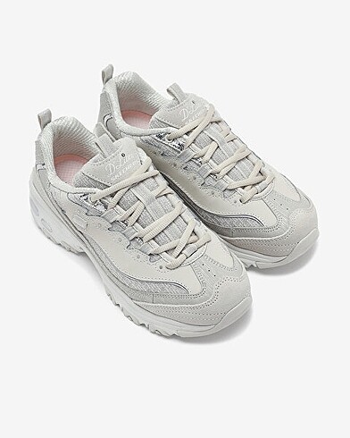 38 Beden beyaz Renk Skechers D?Lites Kadın Sneaker (Yeni Sezon)