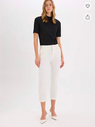 Normal bel bilek boy pantolon - Görsel 3