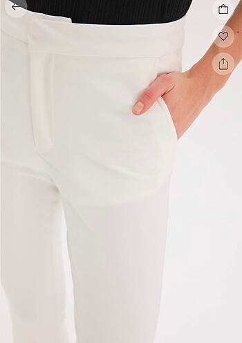 Normal bel bilek boy pantolon - Görsel 5