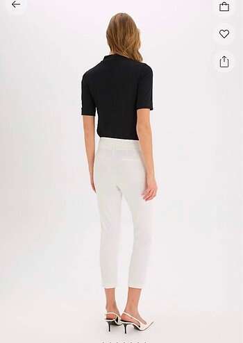 Normal bel bilek boy pantolon - Görsel 7