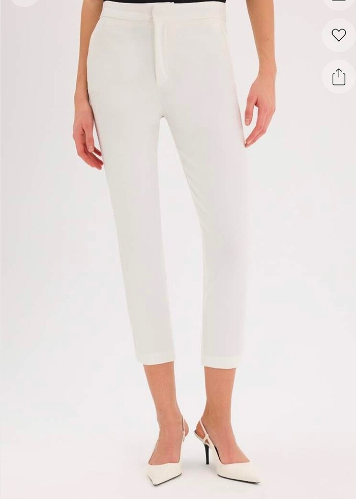 Normal bel bilek boy pantolon - Görsel 4