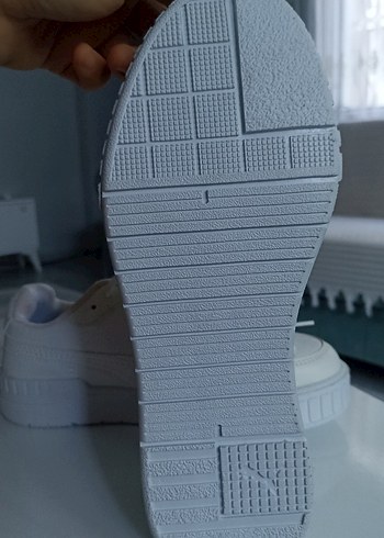 40 Beden beyaz Renk Puma Beyaz Kadın Spor Ayakkabı
