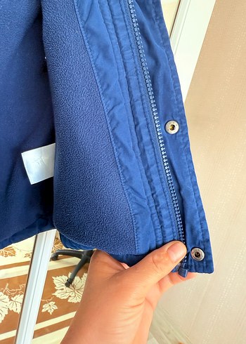 Erkek Çocuk Koyu Mavi Denim Mont - Görsel 4