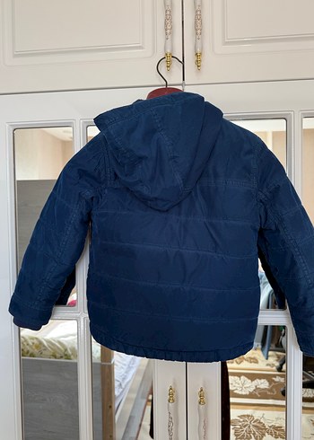 Erkek Çocuk Koyu Mavi Denim Mont - Görsel 2